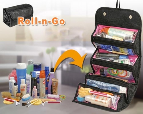 فروش عمده کیف مخصوص وسایل آرایش roll n go