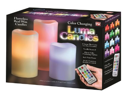 فروش عمده شمع کنترلی 12 رنگ